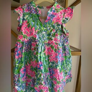 Lilly Pulitzer girls dress, size 5, back zip